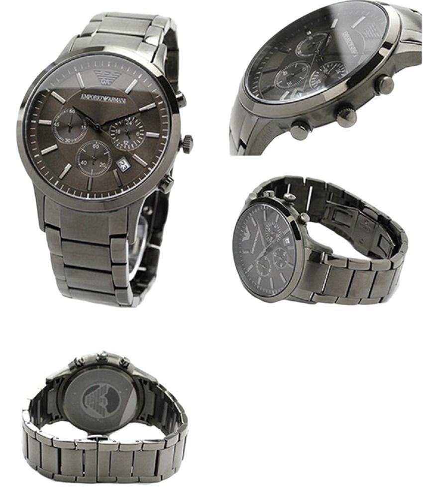 armani ar2454 men's chronograph