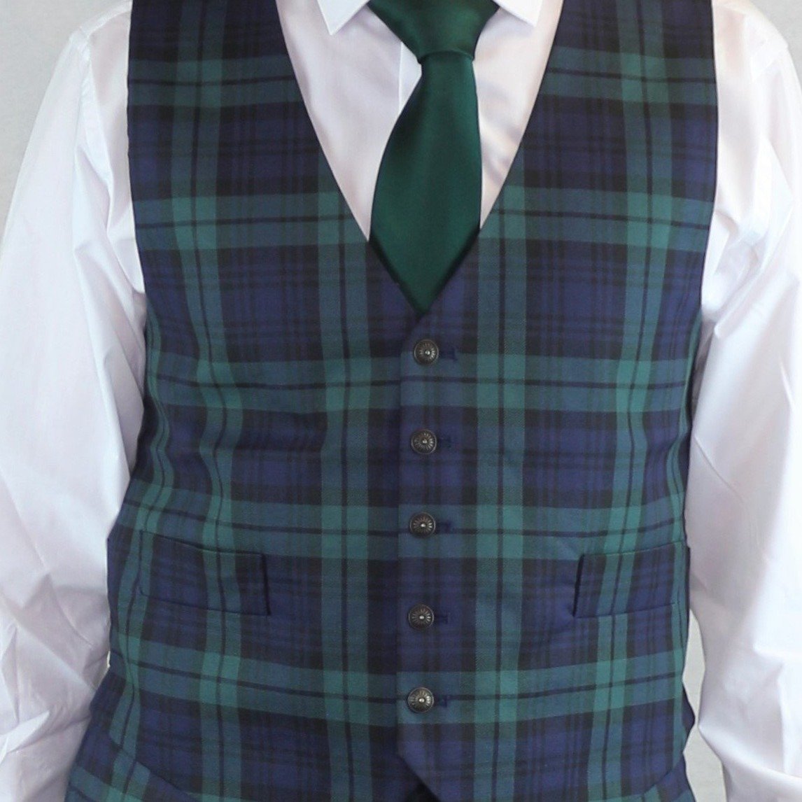 anderson tartan waistcoat