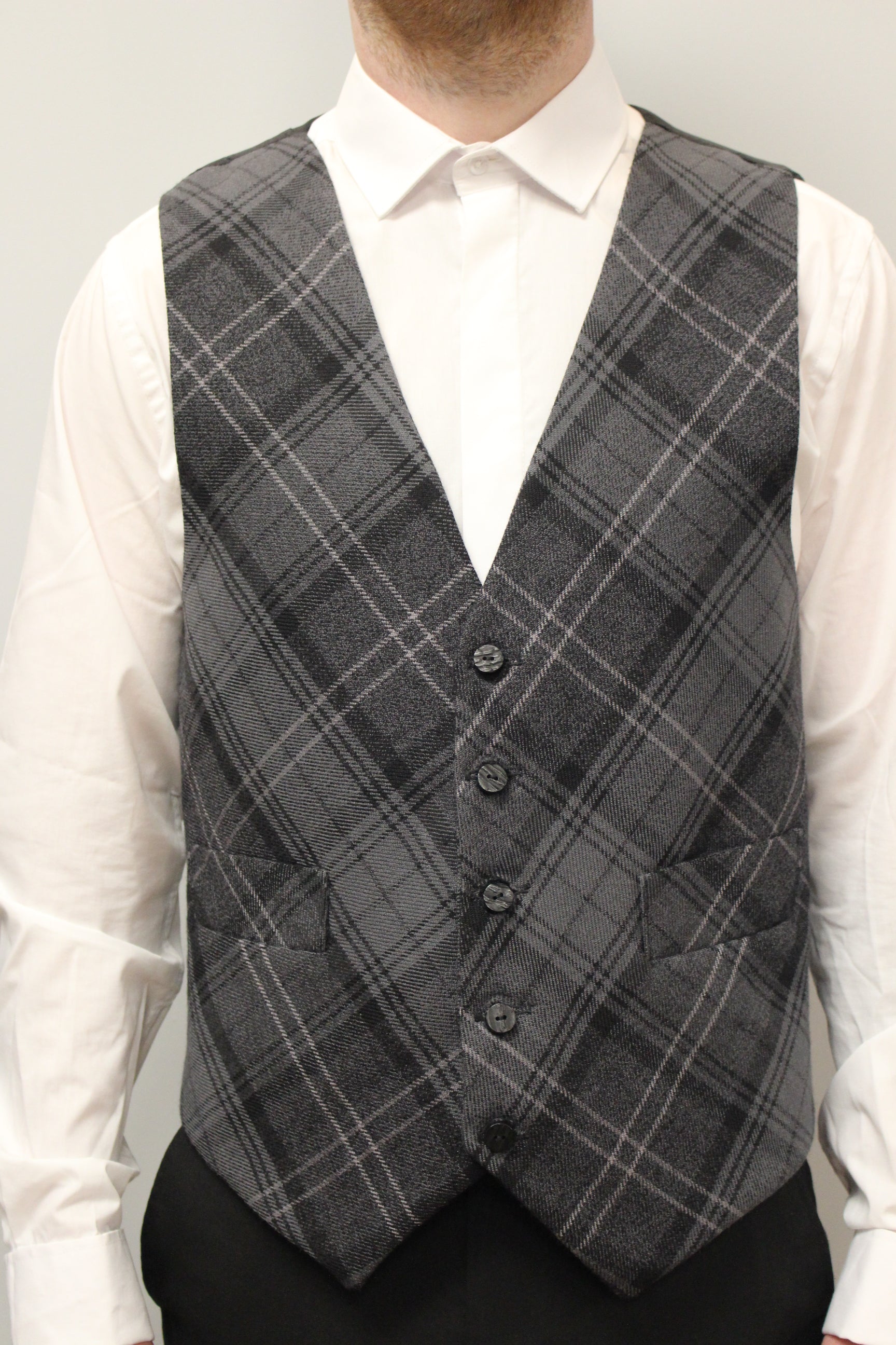 anderson tartan waistcoat