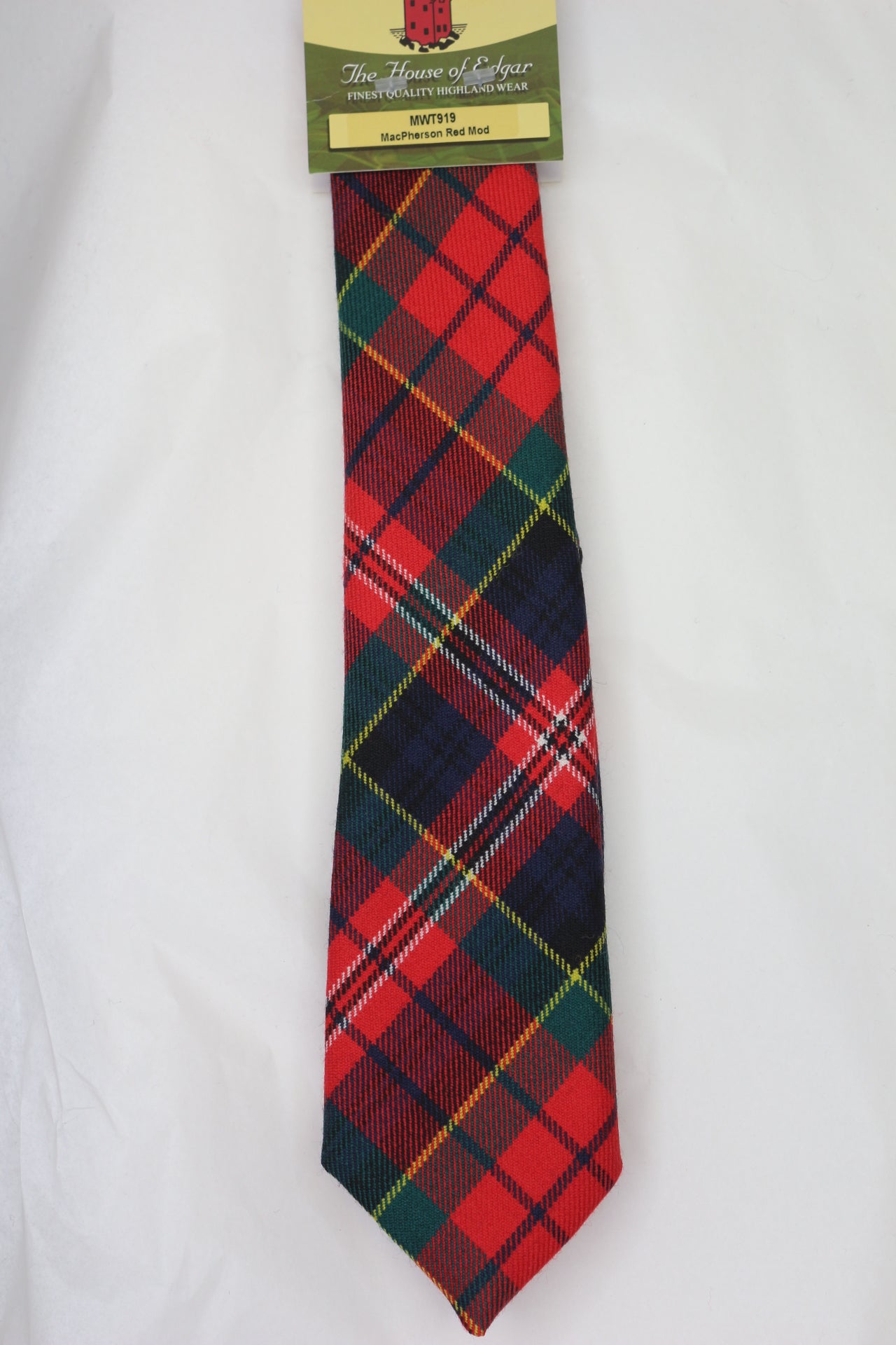 red macpherson tartan