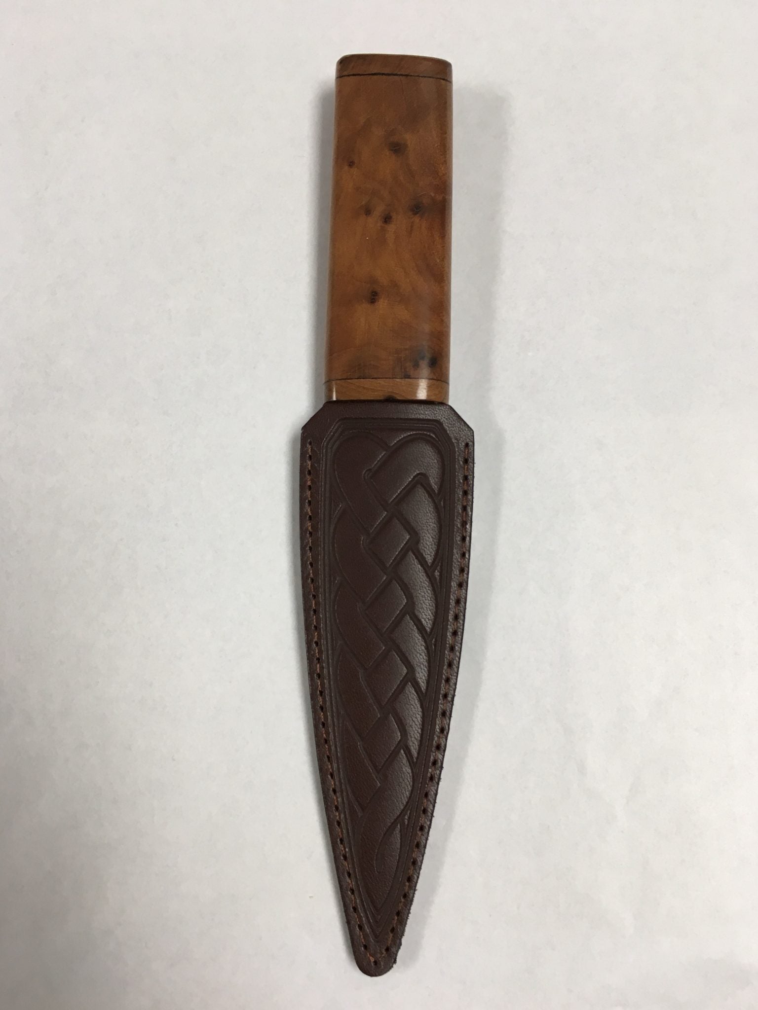 wooden sgian dubh