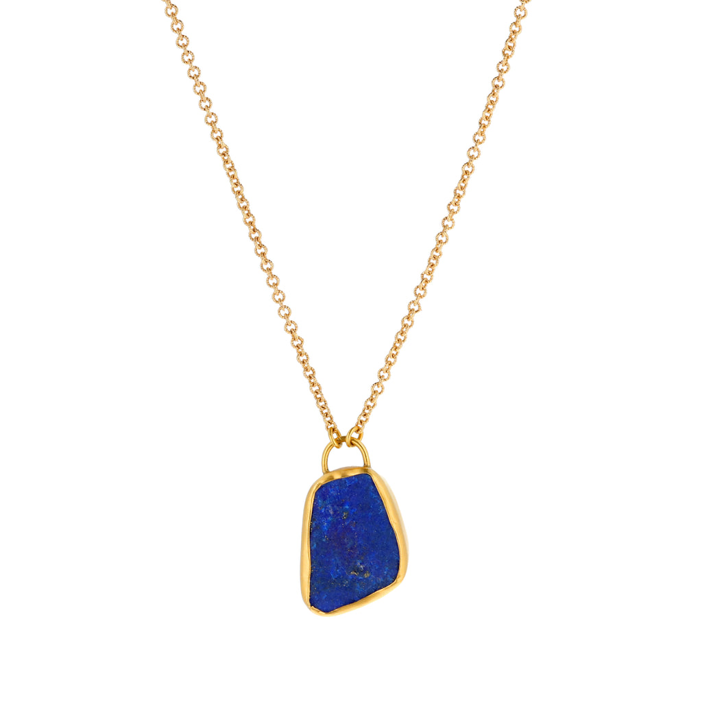 lapis pendant