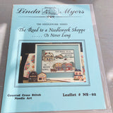 Linda Myers, The Road to a Needlework Shoppe...Is Never Long, Vintage 1995, Counted Cross Stitch Chart*