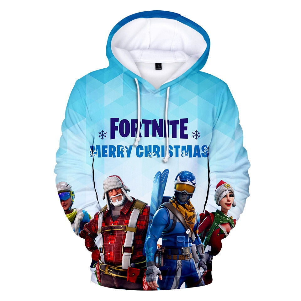 2019 battle royale hoodie sweatshirt fortnite game men women boys girls hoodies - christmas girl fortnite