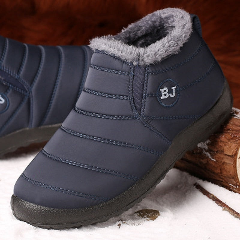 women's soft sole warm ankle boots