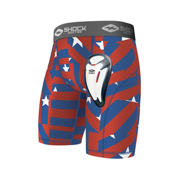 Shock Doctor Compression Shorts with Cup Pocket - Vietnam