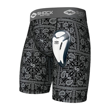Hockey Compression Shorts and Athletic Cup System with Athletic
