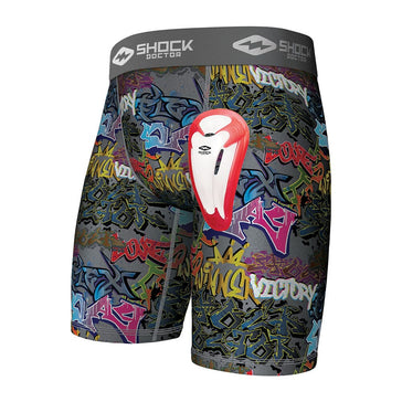 Shock Doctor 366 Core Women's Compression Hockey Short With Pelvic  Protector Compression shorts with women's Jockstrap