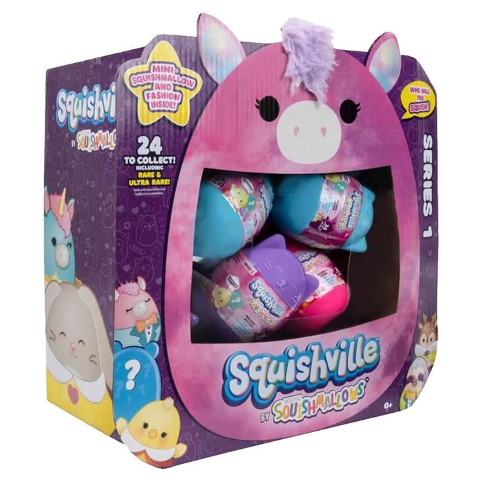 Squishmallows' Squishville 2 Holiday Calendar Plush 24pk