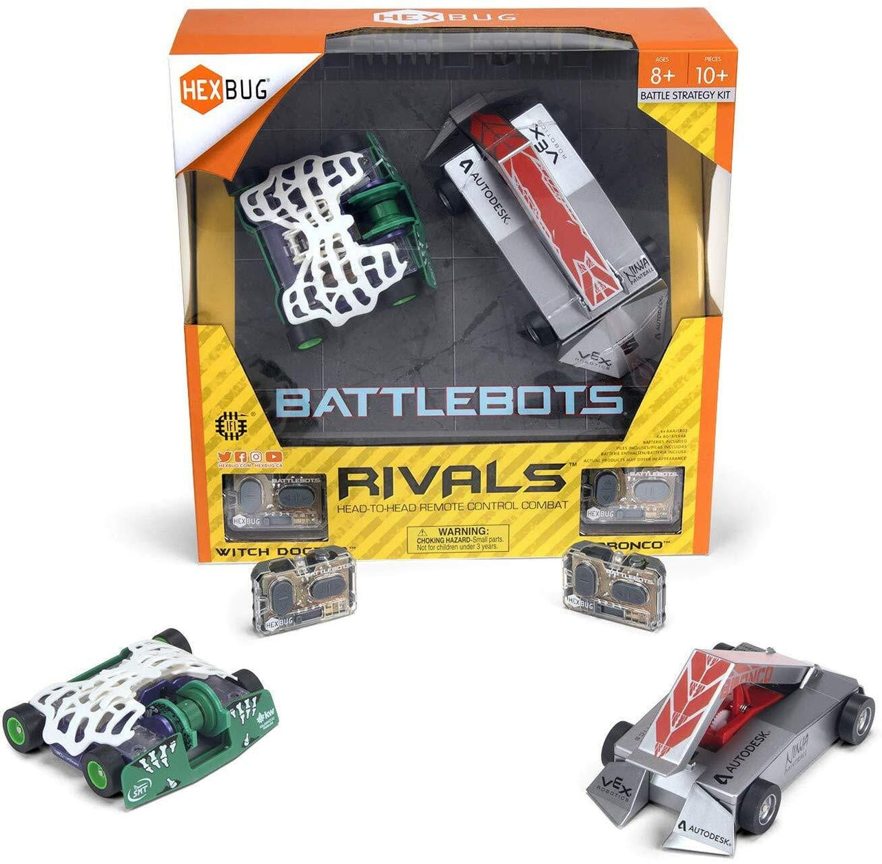  HEXBUG VEX Robotics End Game Toys for Kids, Fun Battle Bot Hex  Bugs Construction Kit : Toys & Games