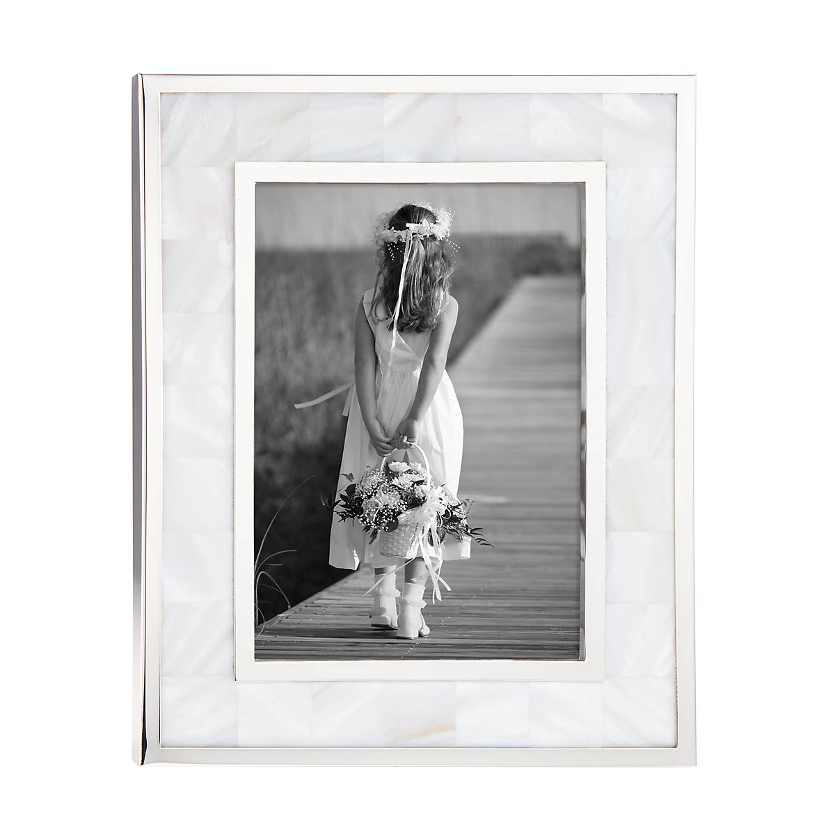 Mother Of Pearl 5" x 7" Photo Frame