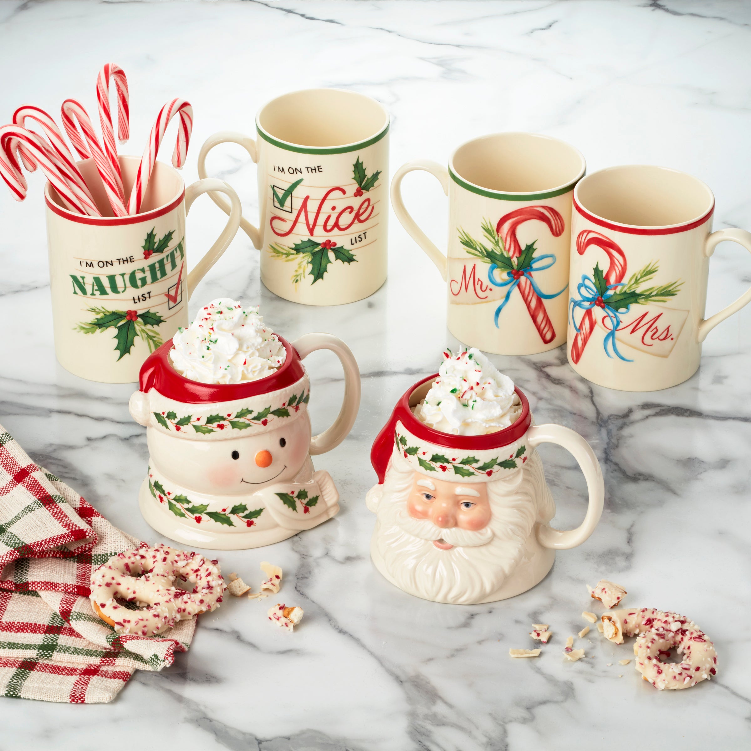 Santa Ornaments & Decor – Lenox Corporation