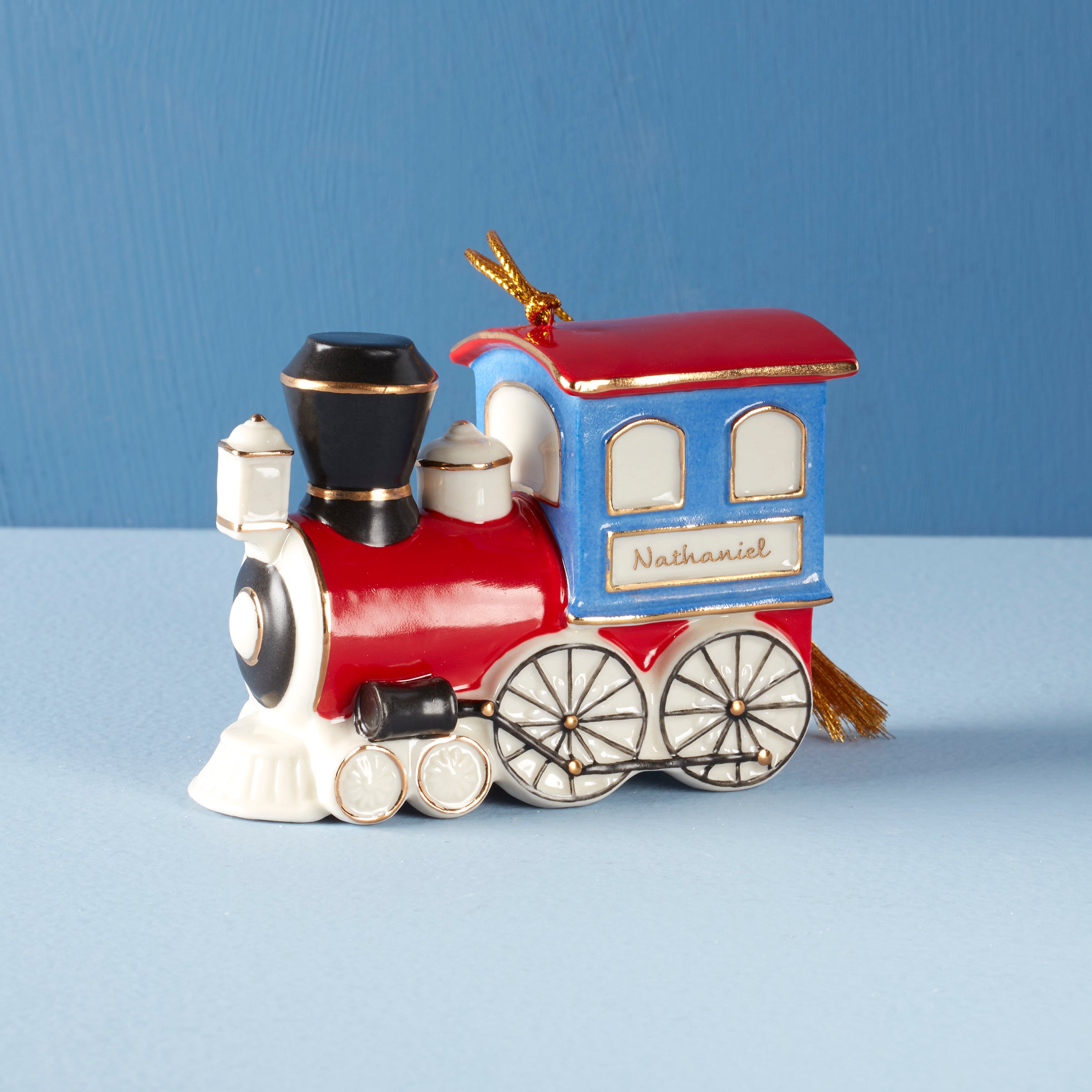 Image of Personalized Train Ornament