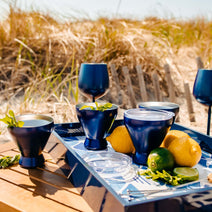 11 Oz Insulated Navy Cocktail Tumblers, Set Of 4 Nav Image 8