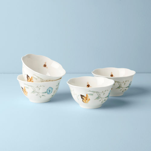 MilkGlass™ Bright White 4-piece Bowl Set