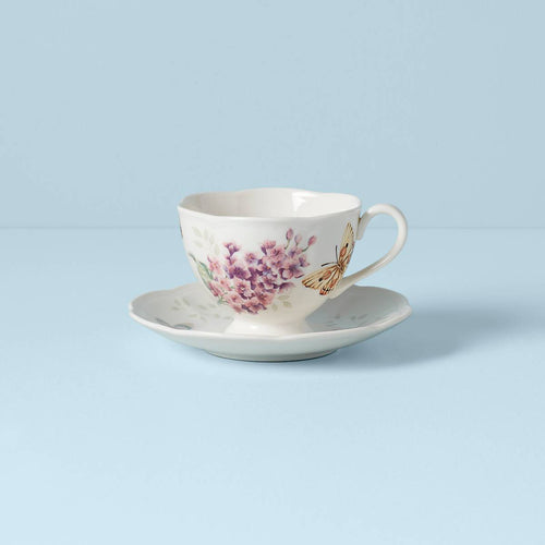 Flight of the Butterflies: Mommy Dearest cup and saucer