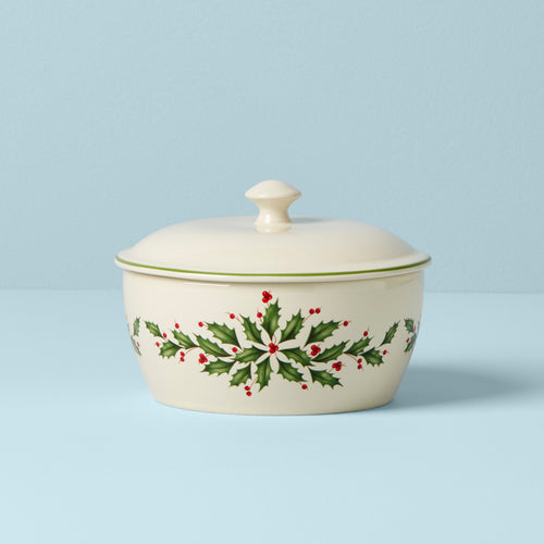  Lenox Holiday Small Square Baker: Home & Kitchen