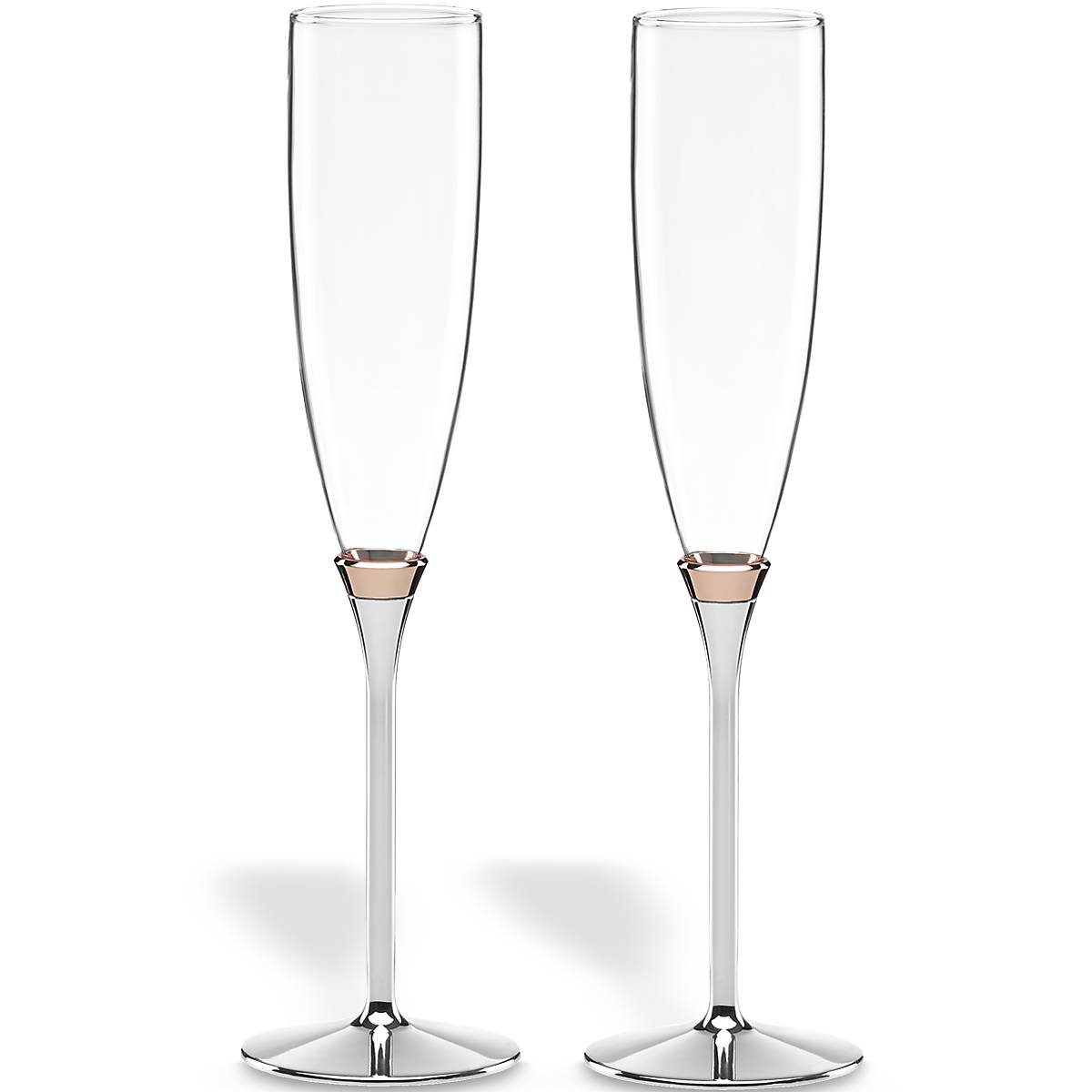 Бокалы для шампанского 2 шт. Набор фужеров для шампанского Элеганс  2шт 170мл q9530. Swarovski бокалы для шампанского Crystalline.