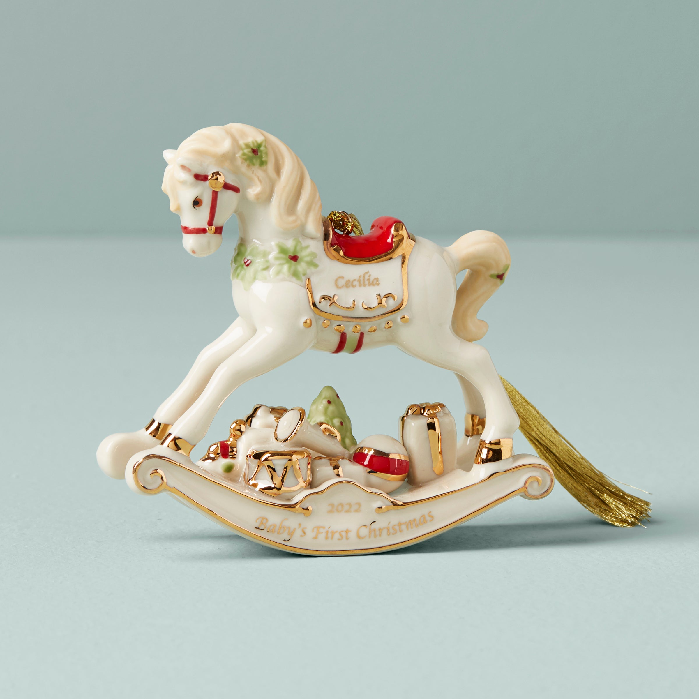 Image of Personalized Rocking Horse Ornament