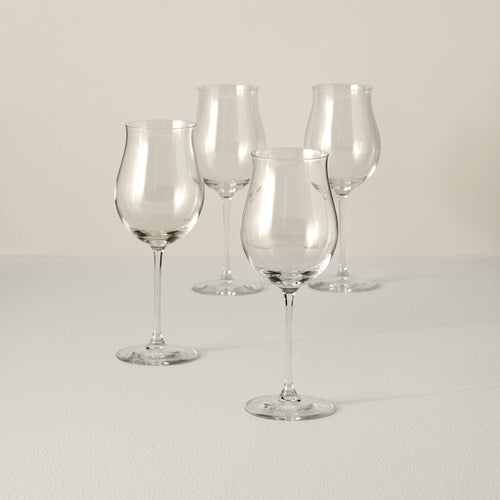 LENOX SIGNATURE SERIES BREAK RESISTANT WINE GLASSES- SET OF (3)