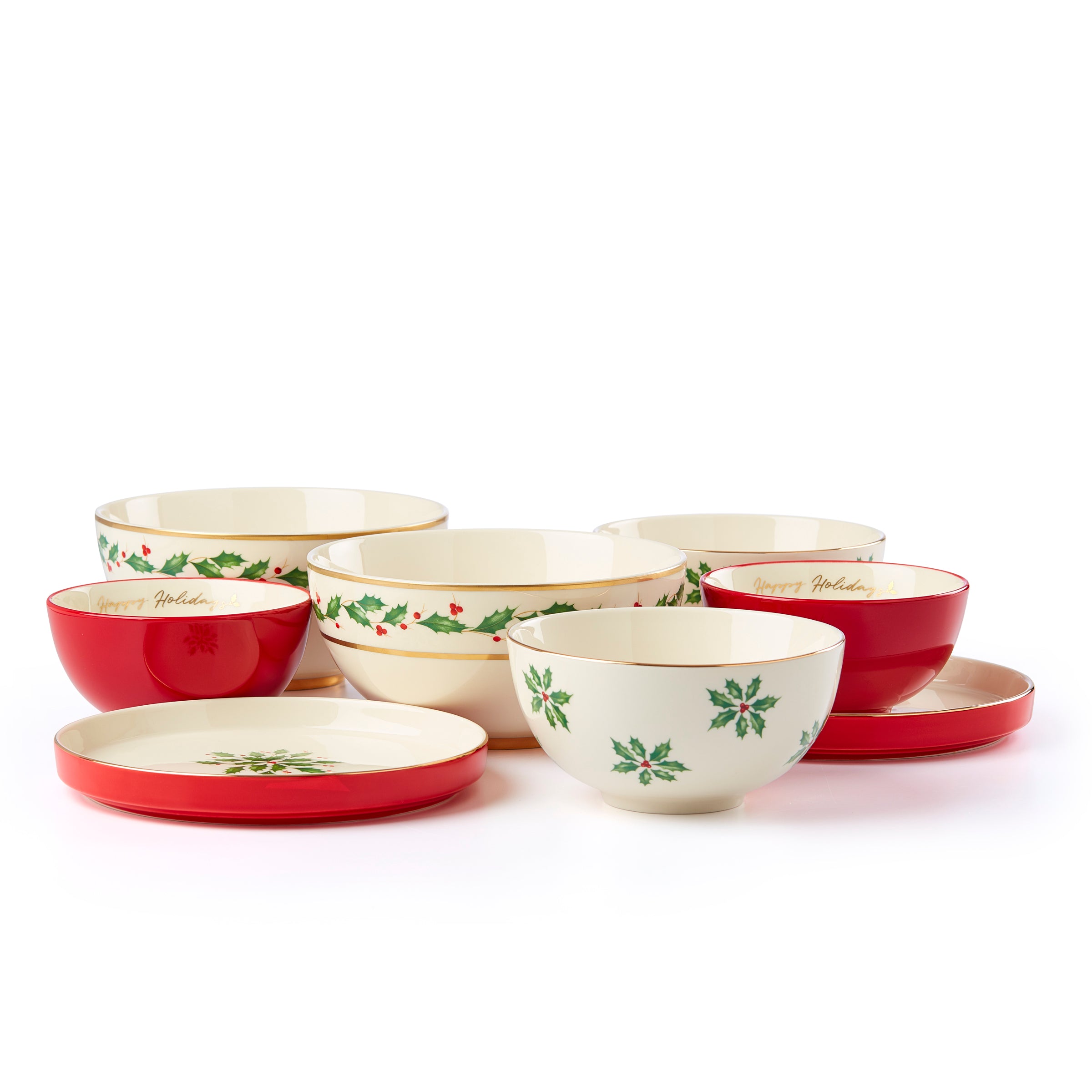 Holiday Plaid All-Purpose Bowls, Set of 4 – Lenox Corporation