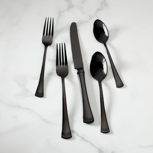 Modern Black Flatware Utensils Set – Nordic Peace