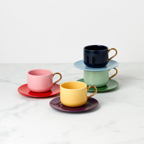& Cups Lenox & – Cup Tea Sets: Coffee Corporation Cute Coffee Mugs Modern