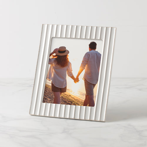 Mr and Mrs Glass Vertical 4 X 6 Photo frame