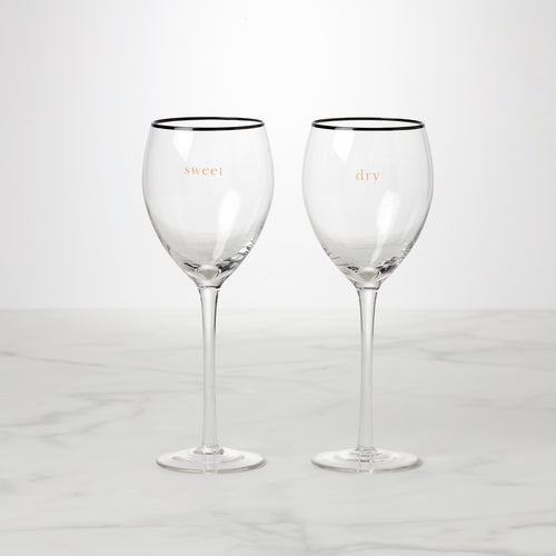 Lenox Atrium Crystal Glasses, Set of 2 Wine Glasses, Vintage Drinkware,  Luxury Glassware 