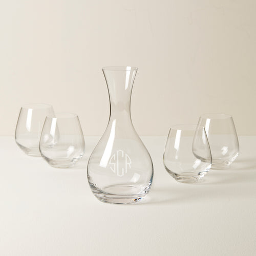 Holiday 3-Piece Decanter & Wine Glasses Set – Lenox Corporation