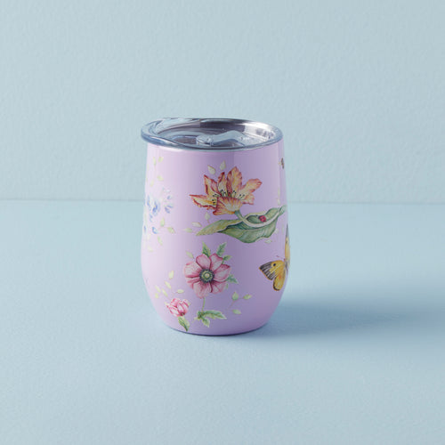 Lenox 895748 Butterfly Meadow Pink Insulated Water Bottle