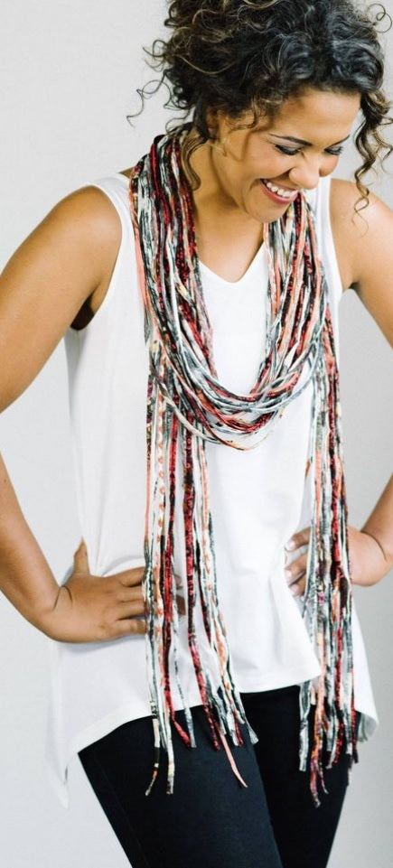 Dona Bela Shreds Scarf