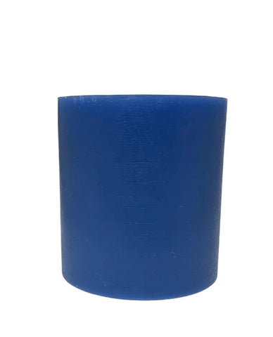 Sweet Violet Bamboo 4 x 4 spiral candle