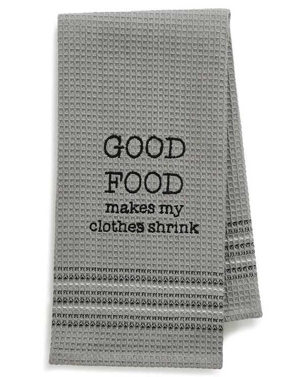 Waffle Weave Kitchen Towels with Funny Sayings