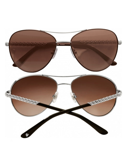 brighton aviator sunglasses