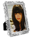 Brighton G10710 Madrid Lace Large Frame silver 4x6 frame that can be flipped