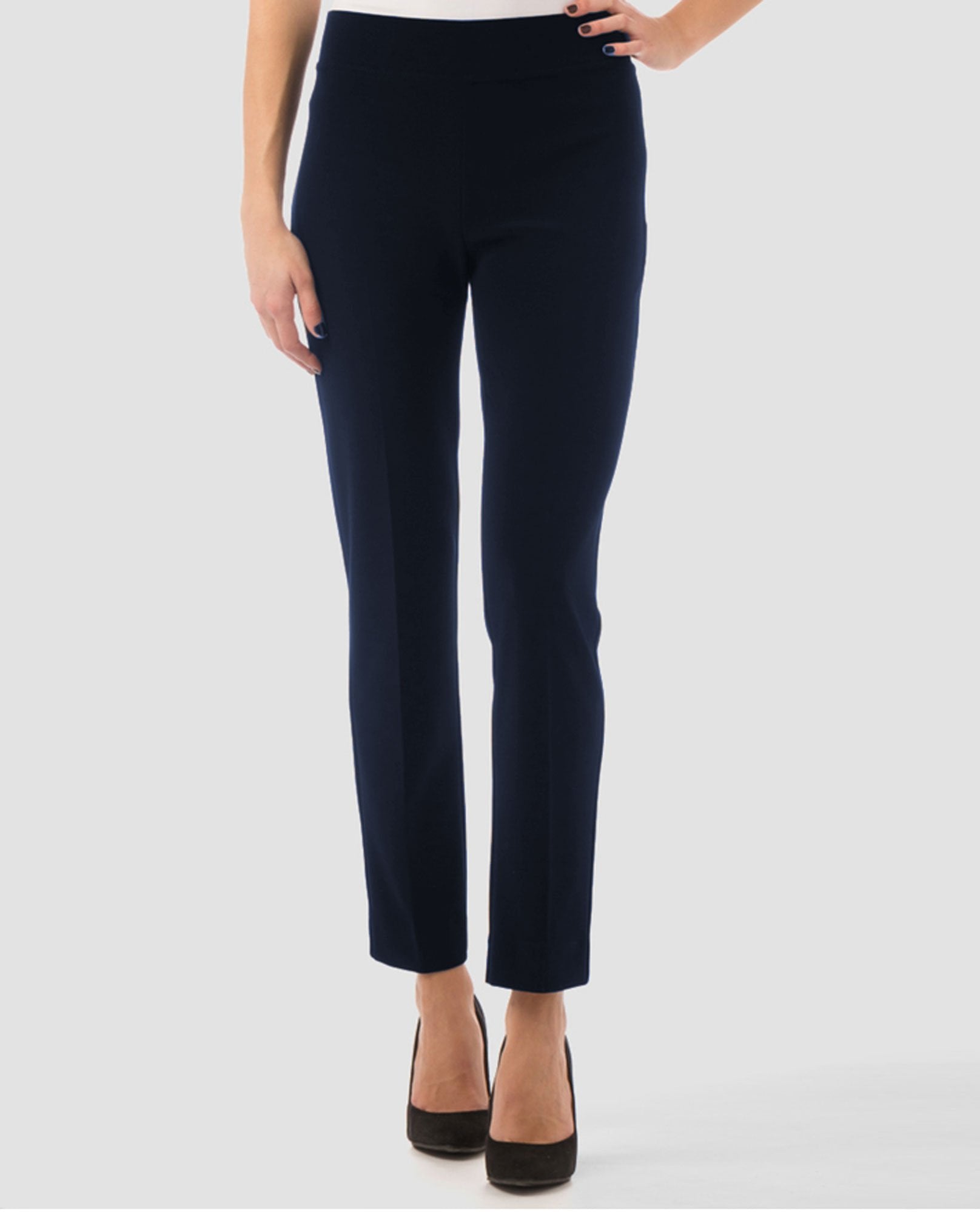 Joseph Ribkoff 143105 Pull On Pants | Slit Ankle | The Clothing Cove