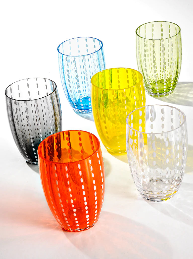 Perle Tumbler Assorted (set of 6)