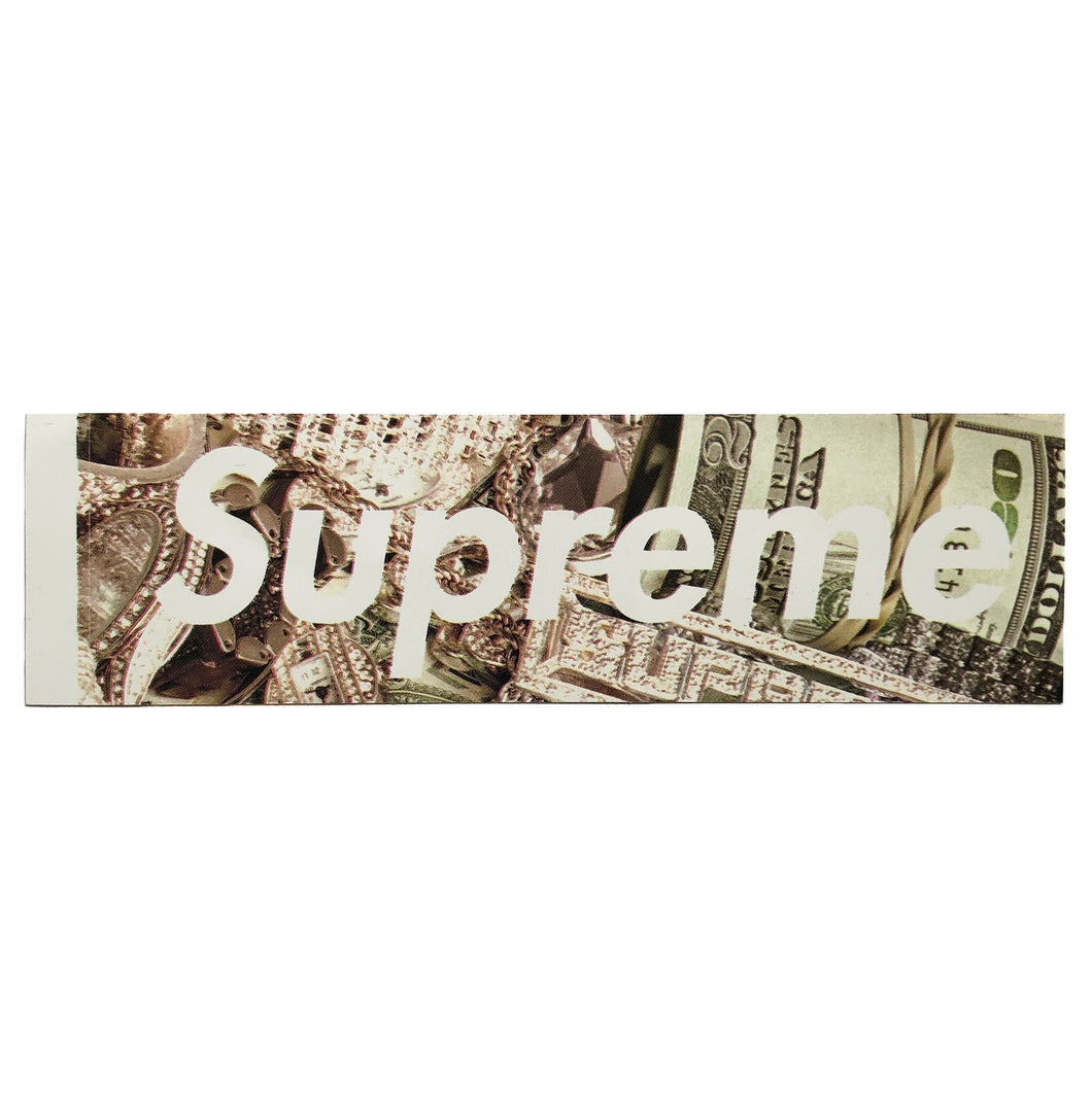 2006 Supreme Harajuku Black Snakeskin Box Logo Tee