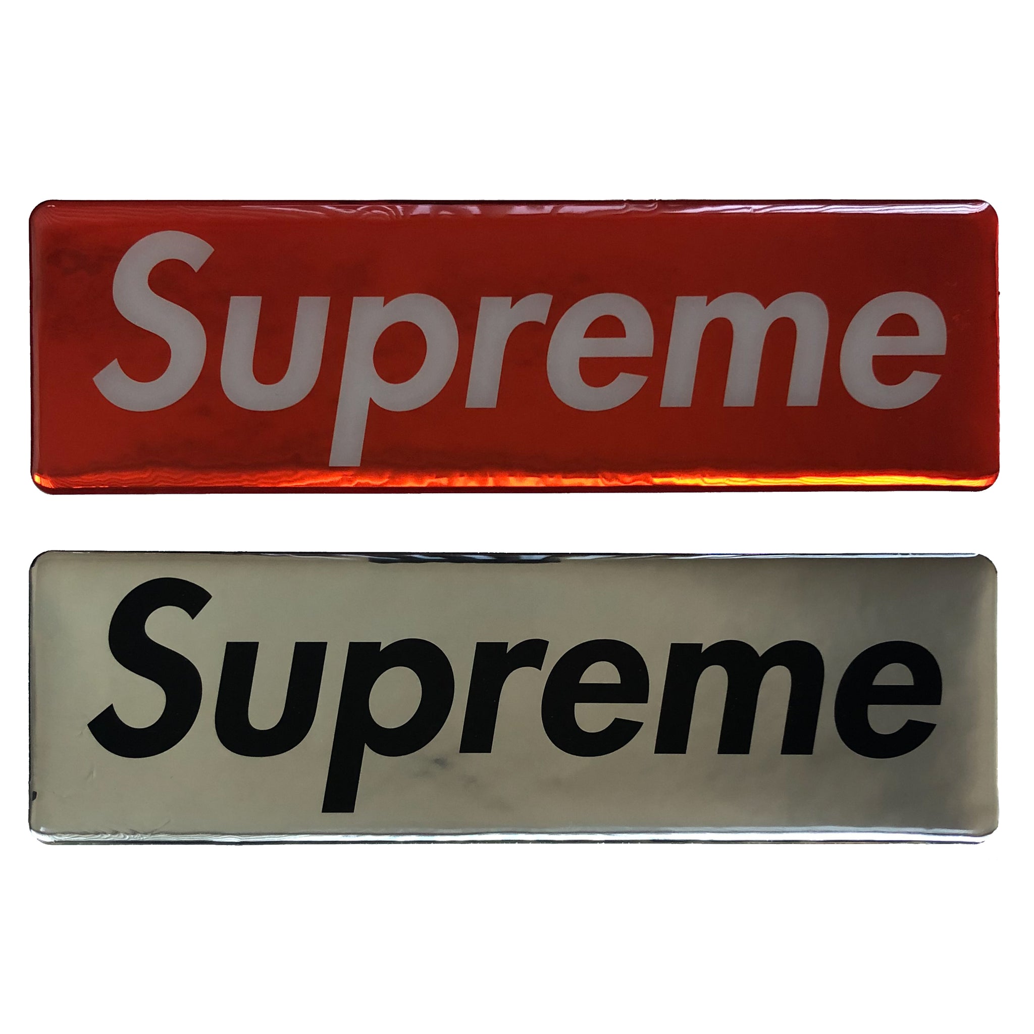 メーカー純正品[充電不要 1年保証] 新品激レア Supreme Raised Plastic