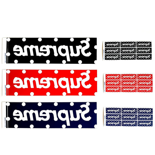 Supreme Comme Des Garcons Digi Camo Box Logo Stickers | CDG | 2013