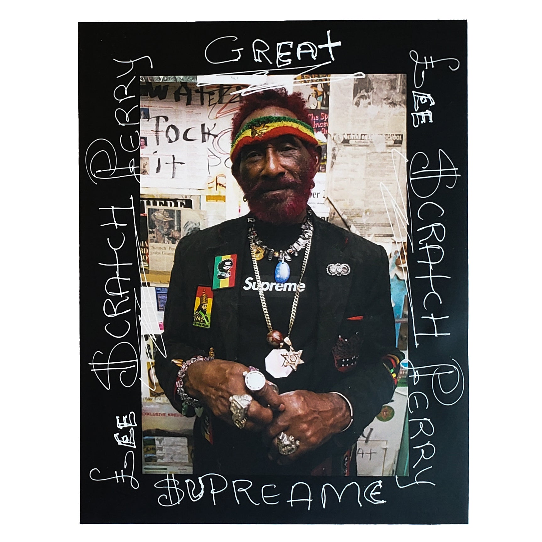 Supreme lee shop scratch perry tee