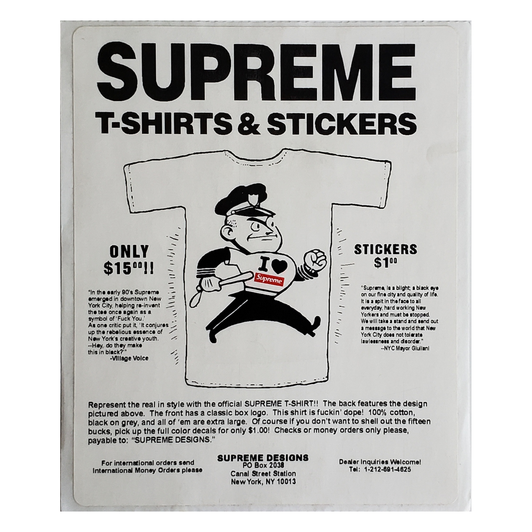 日本製 SUPREME DON'T FUCK AROUND MINI STICKER yes-netzwerk.de