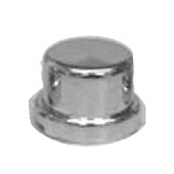 Chrome Plastic 7/16" and 12MM Top Hat Lug Nut Cover