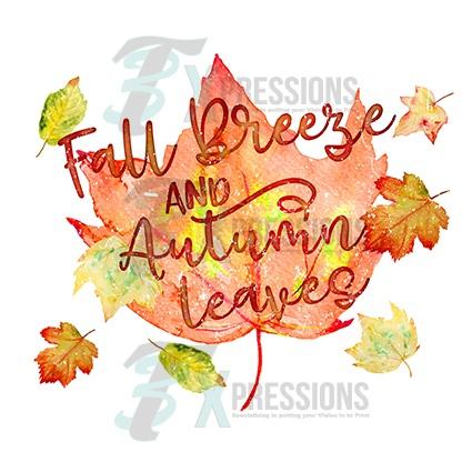 Fall Breeze and Autmn Leaves