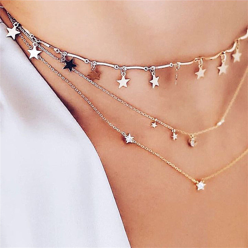 chain choker necklace