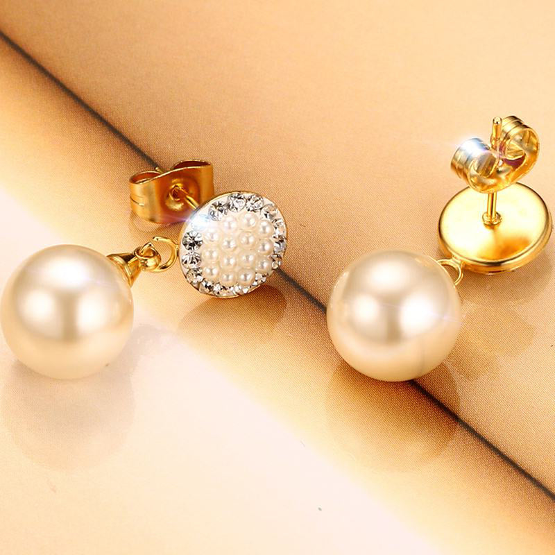 gold studs for ladies