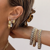 Rolly Classic Watch Strap Metal Chain Bracelet Fashion Jewelry for Women www.Jewolite.com #bracelets