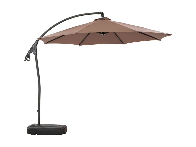 sand cantilever patio umbrella with base Endure product image CorLiving