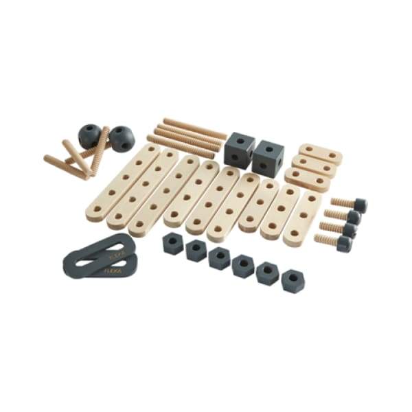 kids wooden construction set